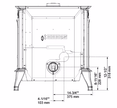 Harman XXV-TC Pellet Stove - Image 6