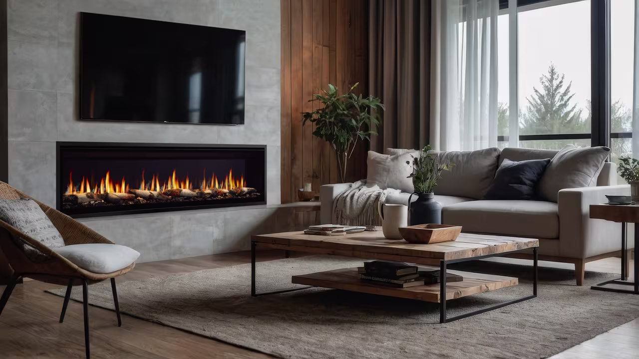 SimpliFire Allusion Edge Electric Fireplace - Image 3