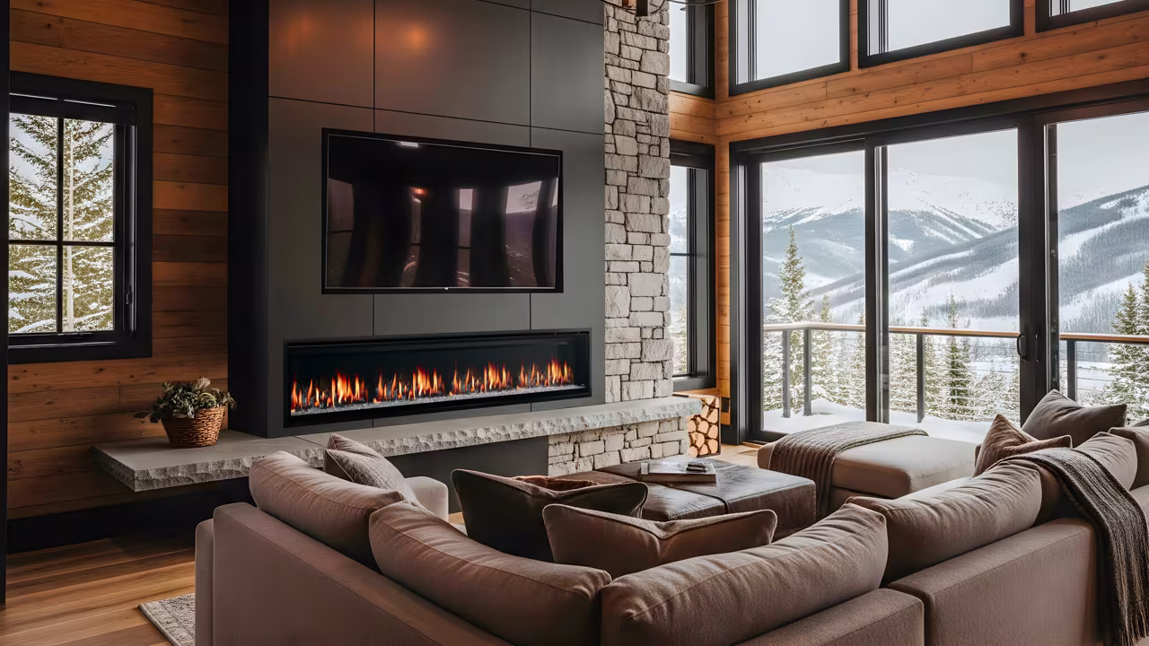 SimpliFire Allusion Edge Electric Fireplace - Image 2