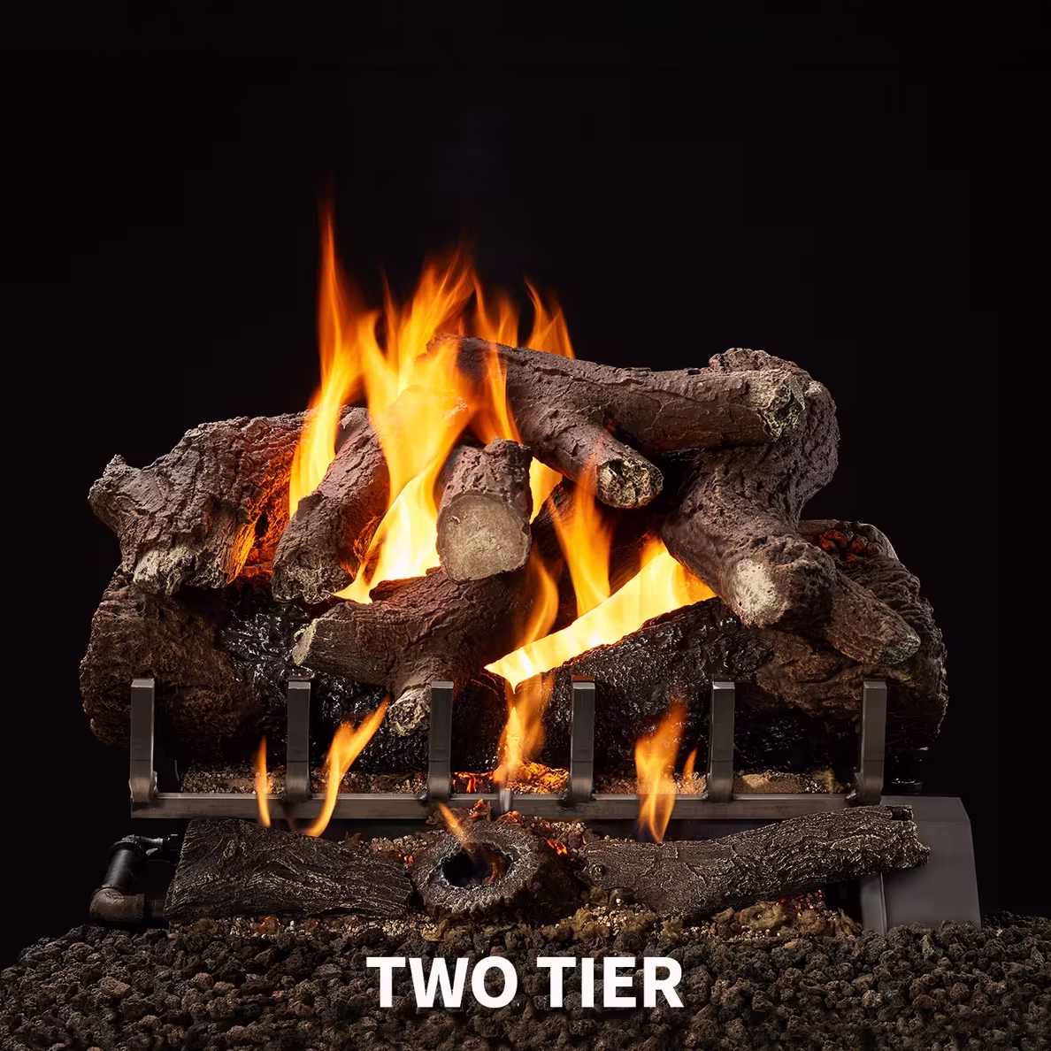 Heatilator Heritage Oak Outdoor Log Set - Image 3