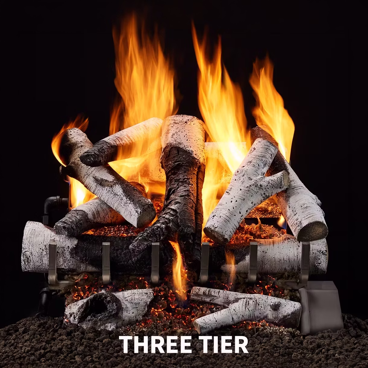 Heatilator Grand Birch Indoor Log Set - Image 2