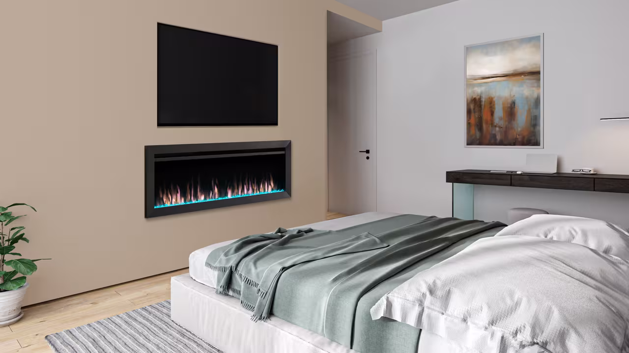 SimpliFire Allusion Slim Electric Fireplace - Image 2