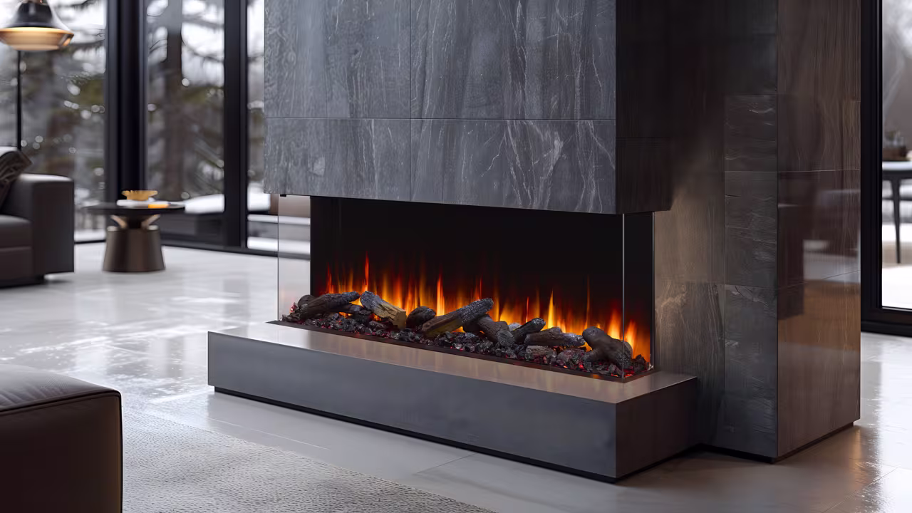 SimpliFire Triton Electric Fireplace - Image 3
