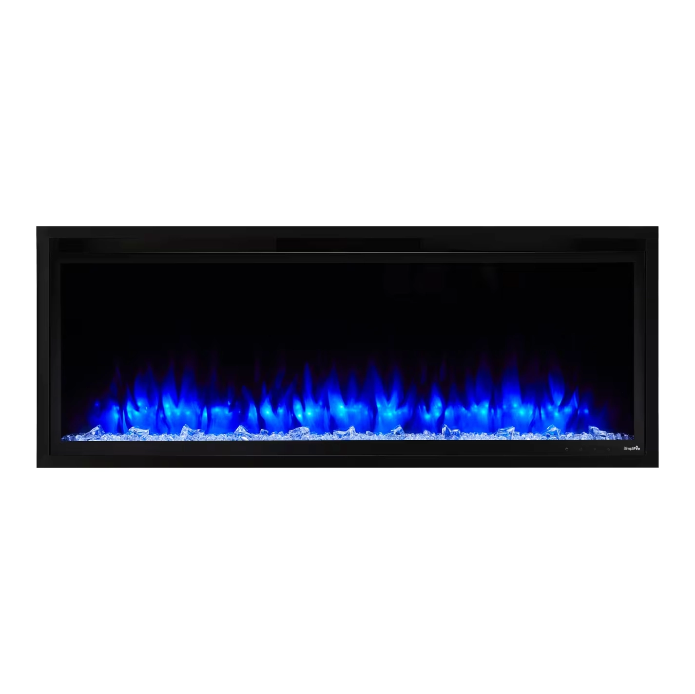 SimpliFire Allusion Platinum Wall-Mounted Fireplace