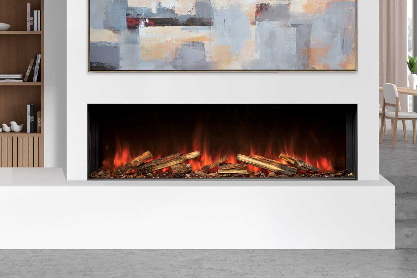 Uptown UE56 Electric Fireplace - Image 14