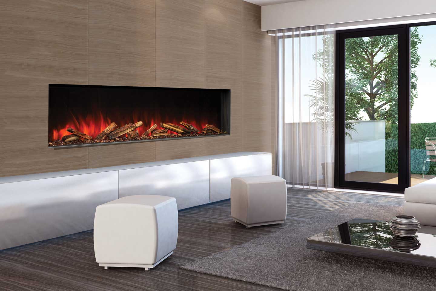 Uptown UE68 Electric Fireplace - Image 9