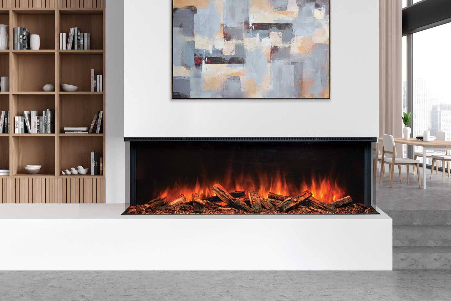 Uptown UE56 Electric Fireplace - Image 2