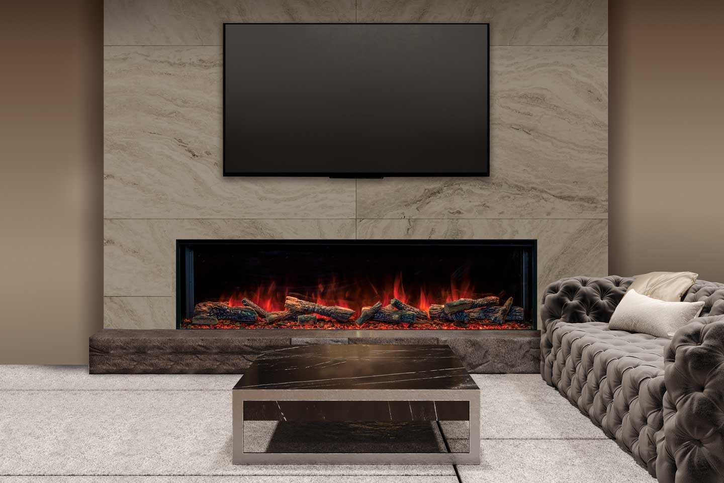 Uptown UE68 Electric Fireplace - Image 17