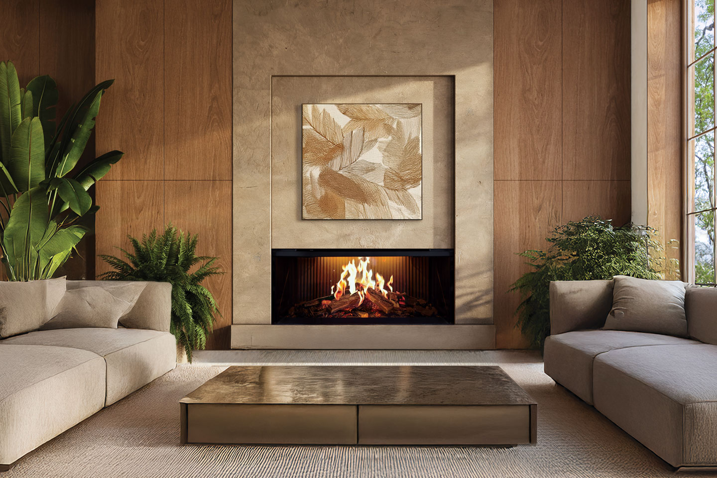Uptown UE43 Holographic Fireplace - Image 2